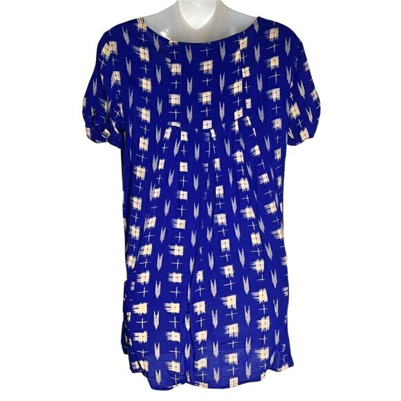 Anthropologie Holding Horses Abstraction Ikat Tunic XS - Picture 8 of 8